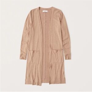 Abercrombie & Fitch Light Brown Cardigan